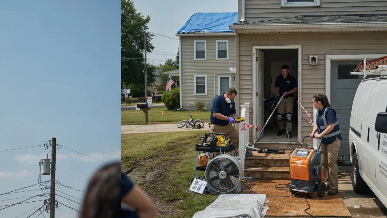 Water Damage Repair in Richwood, OH near me